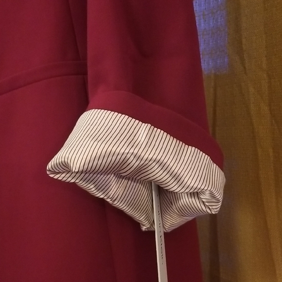 Calvin Klein Pink Blazer Modern Minimalist Design - Picture 2 of 5